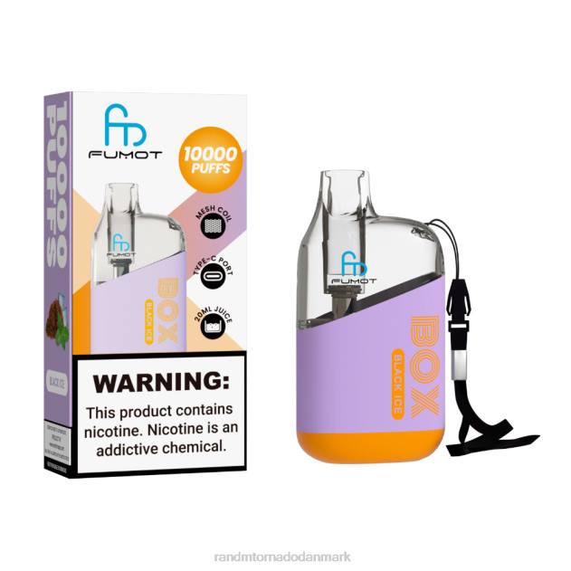 RandM disposable vape - Fumot Original RandM Tornado Box 10000 luftstrømskontrol vape enhed 1 stk sort is L08B99 RandM disposable vape - Fumot Original RandM Tornado Box 10000 luftstrømskontrol vape enhed 1 stk sort is L08B99